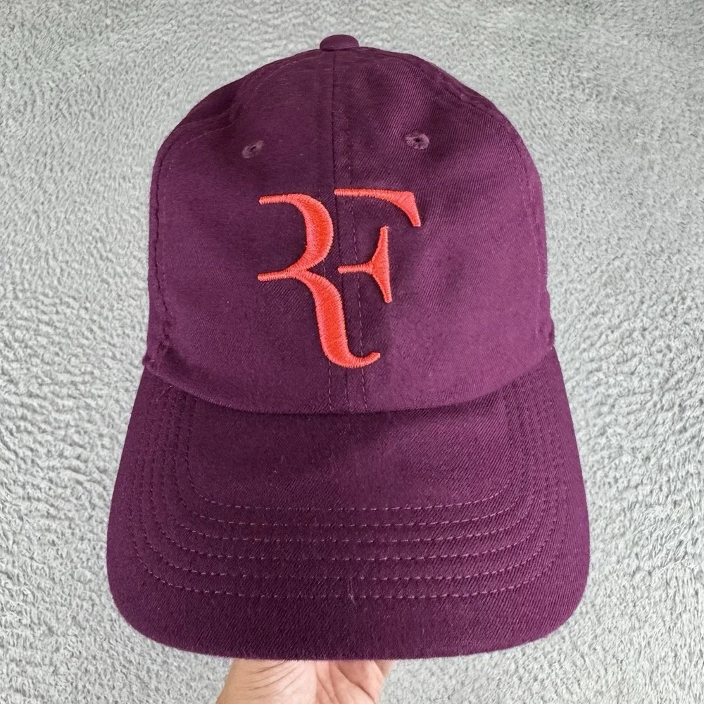 Nike RF Aerobill Heritage 86 Cap Tennis Hat Dri-Fit AH6985-609 OS Adult Bordeaux